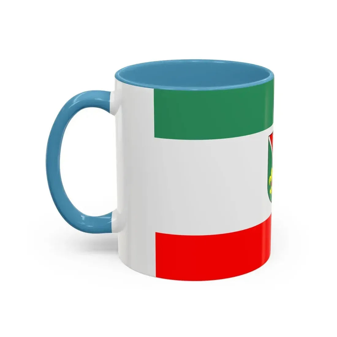 Flag of Ostprignitz Ruppin Germany - Accent Coffee Mug - Go Mug Yourself