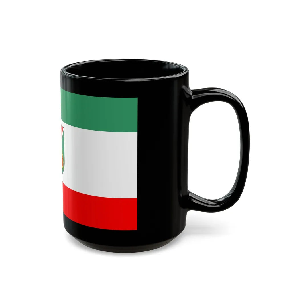 Flag of Ostprignitz Ruppin Germany - Black Coffee Mug-Go Mug Yourself