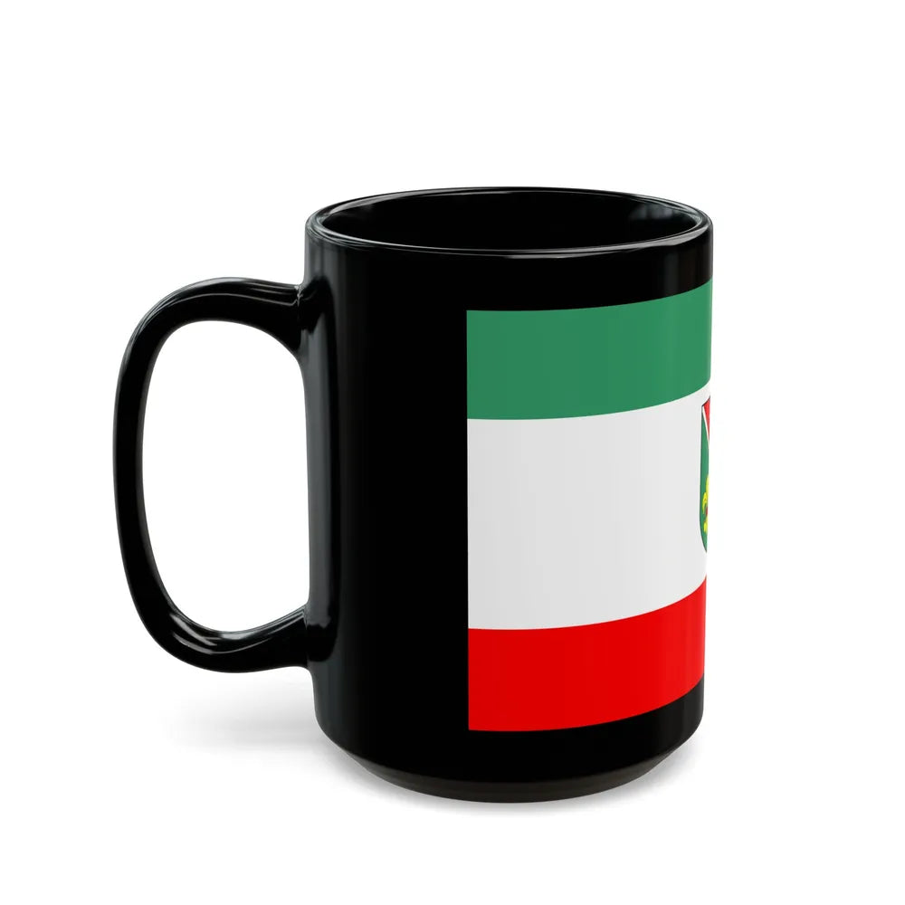 Flag of Ostprignitz Ruppin Germany - Black Coffee Mug-Go Mug Yourself