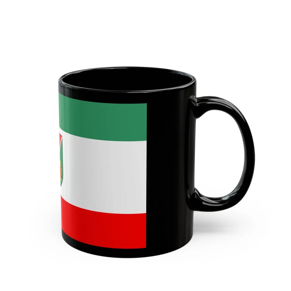 Flag of Ostprignitz Ruppin Germany - Black Coffee Mug-Go Mug Yourself