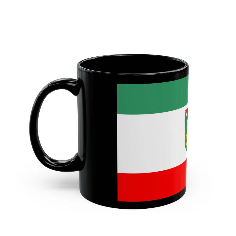 Flag of Ostprignitz Ruppin Germany - Black Coffee Mug-Go Mug Yourself