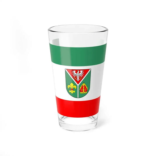 Flag of Ostprignitz Ruppin Germany - Pint Glass 16oz 16oz - Go Mug Yourself
