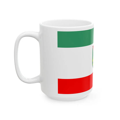 Flag of Ostprignitz Ruppin Germany - White Coffee Mug-Go Mug Yourself