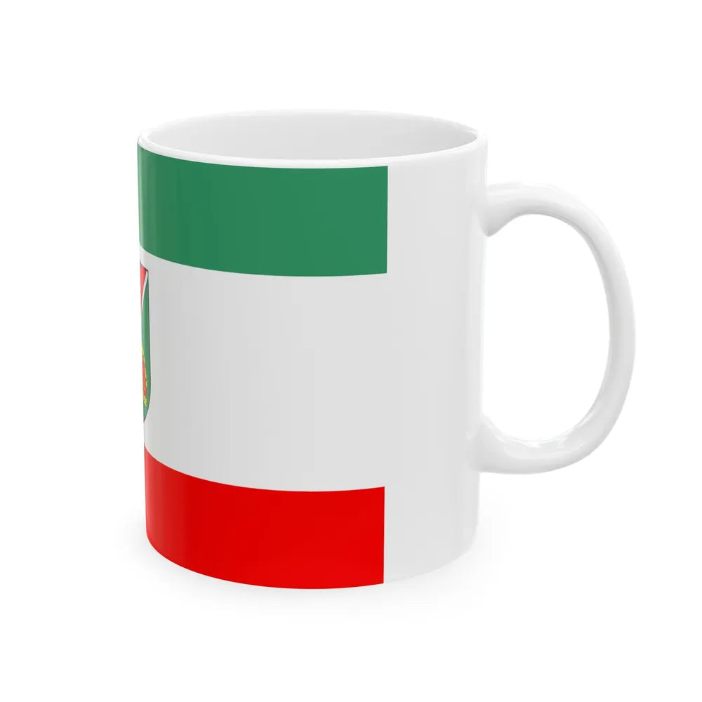 Flag of Ostprignitz Ruppin Germany - White Coffee Mug-Go Mug Yourself