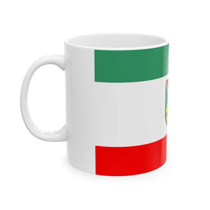 Flag of Ostprignitz Ruppin Germany - White Coffee Mug-Go Mug Yourself