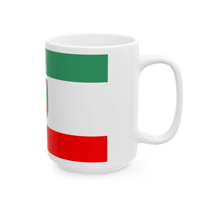 Flag of Ostprignitz Ruppin Germany - White Coffee Mug - Go Mug Yourself