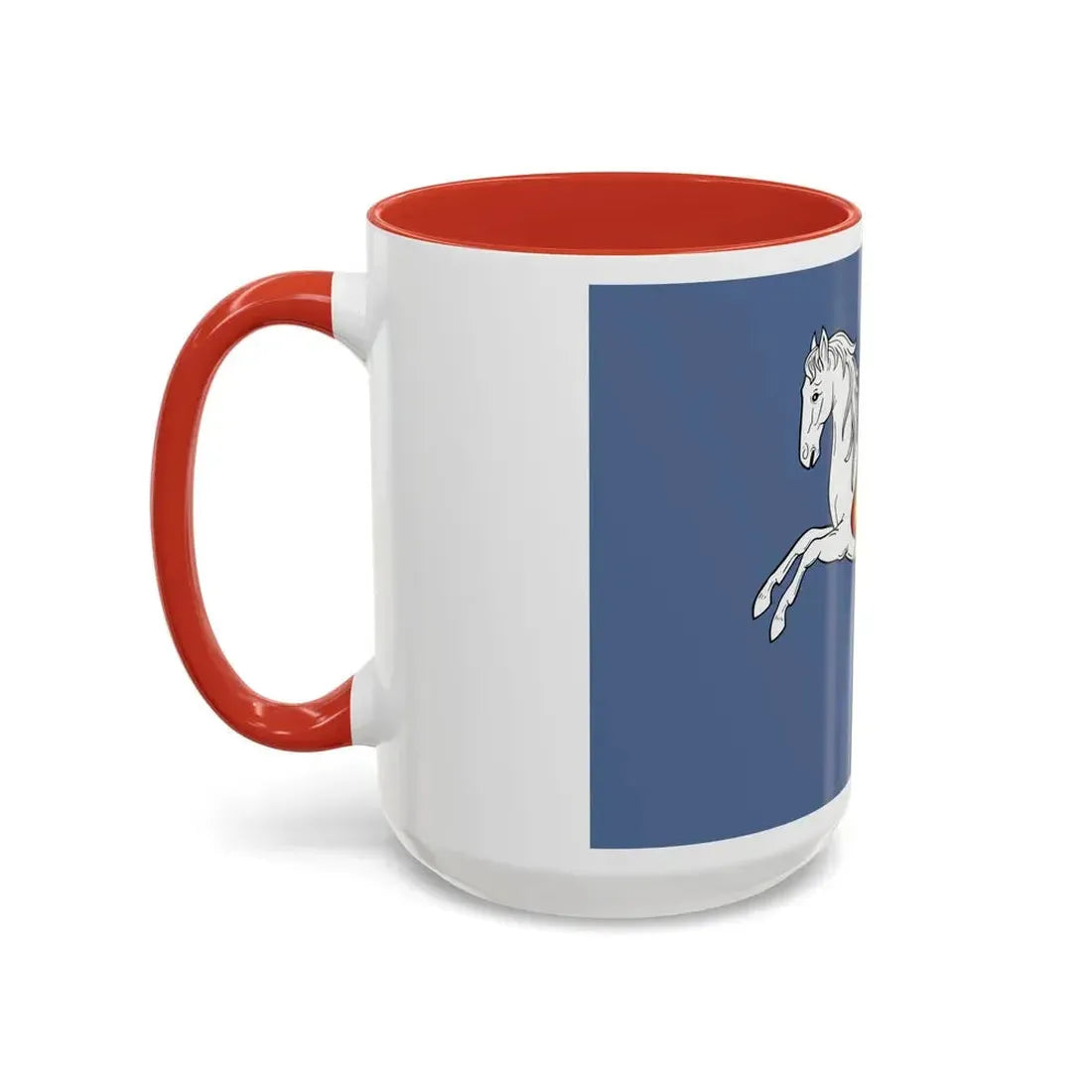 Flag of Ostrava Czech Republic - Accent Coffee Mug - Go Mug Yourself