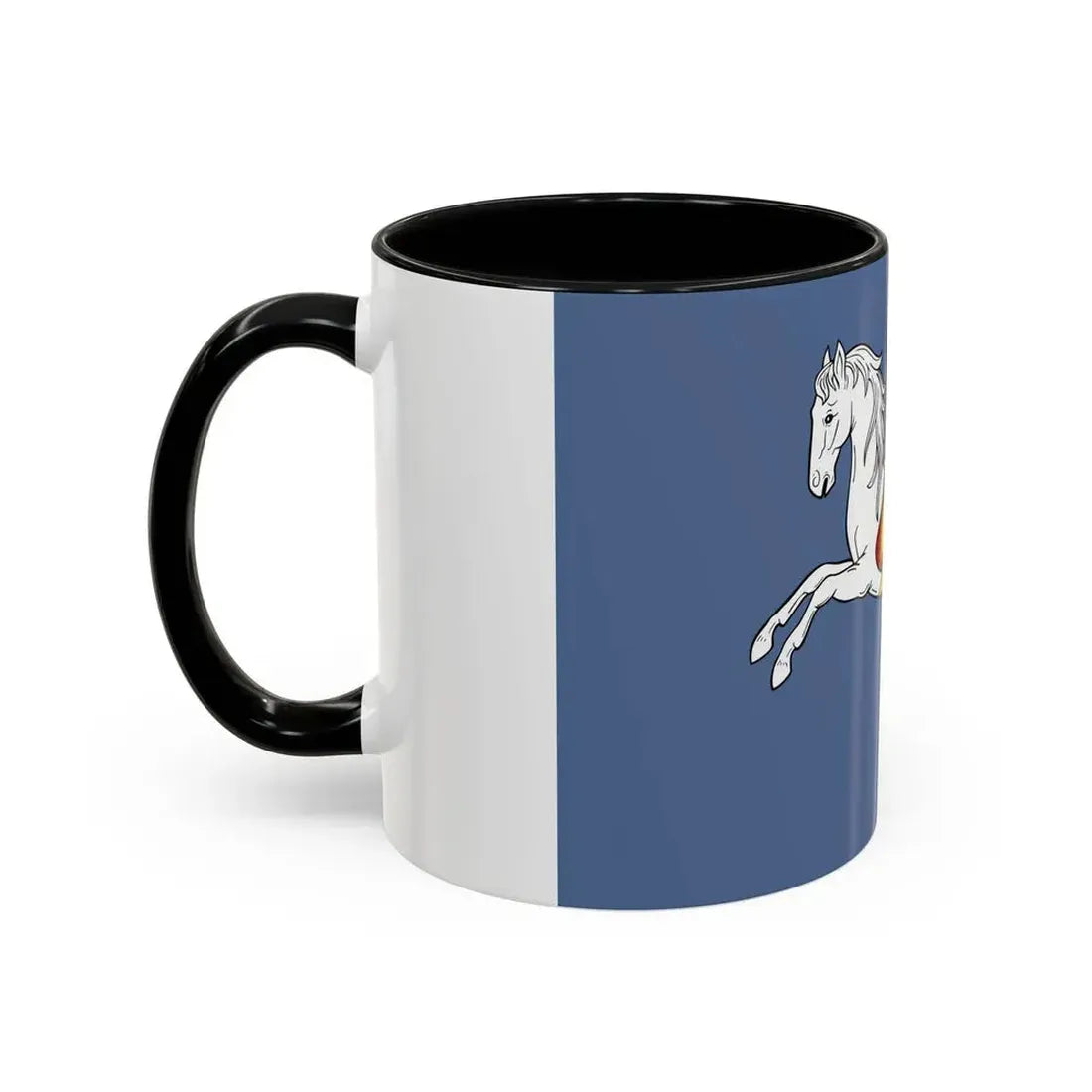 Flag of Ostrava Czech Republic - Accent Coffee Mug - Go Mug Yourself