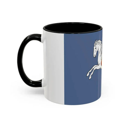 Flag of Ostrava Czech Republic - Accent Coffee Mug - Go Mug Yourself