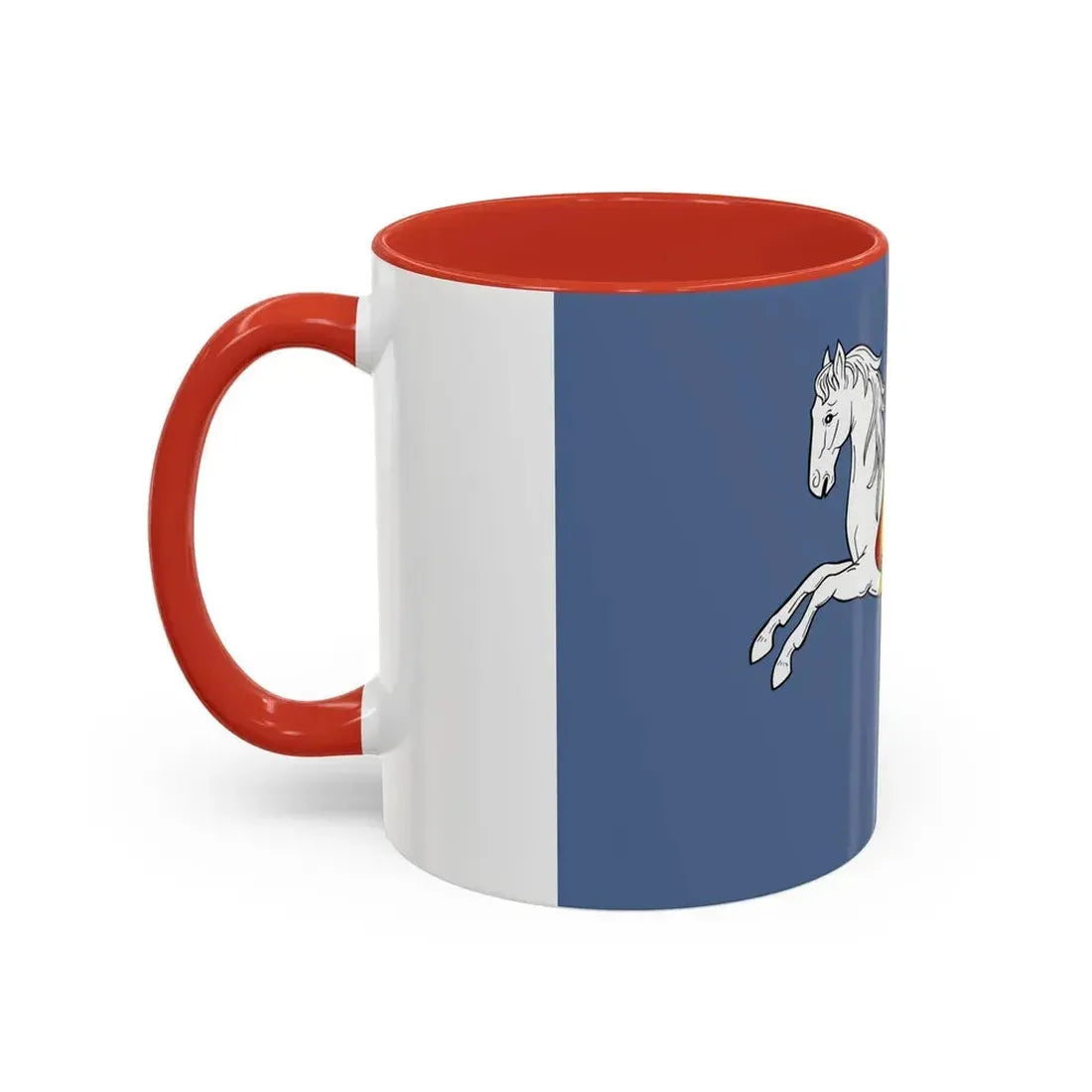 Flag of Ostrava Czech Republic - Accent Coffee Mug - Go Mug Yourself