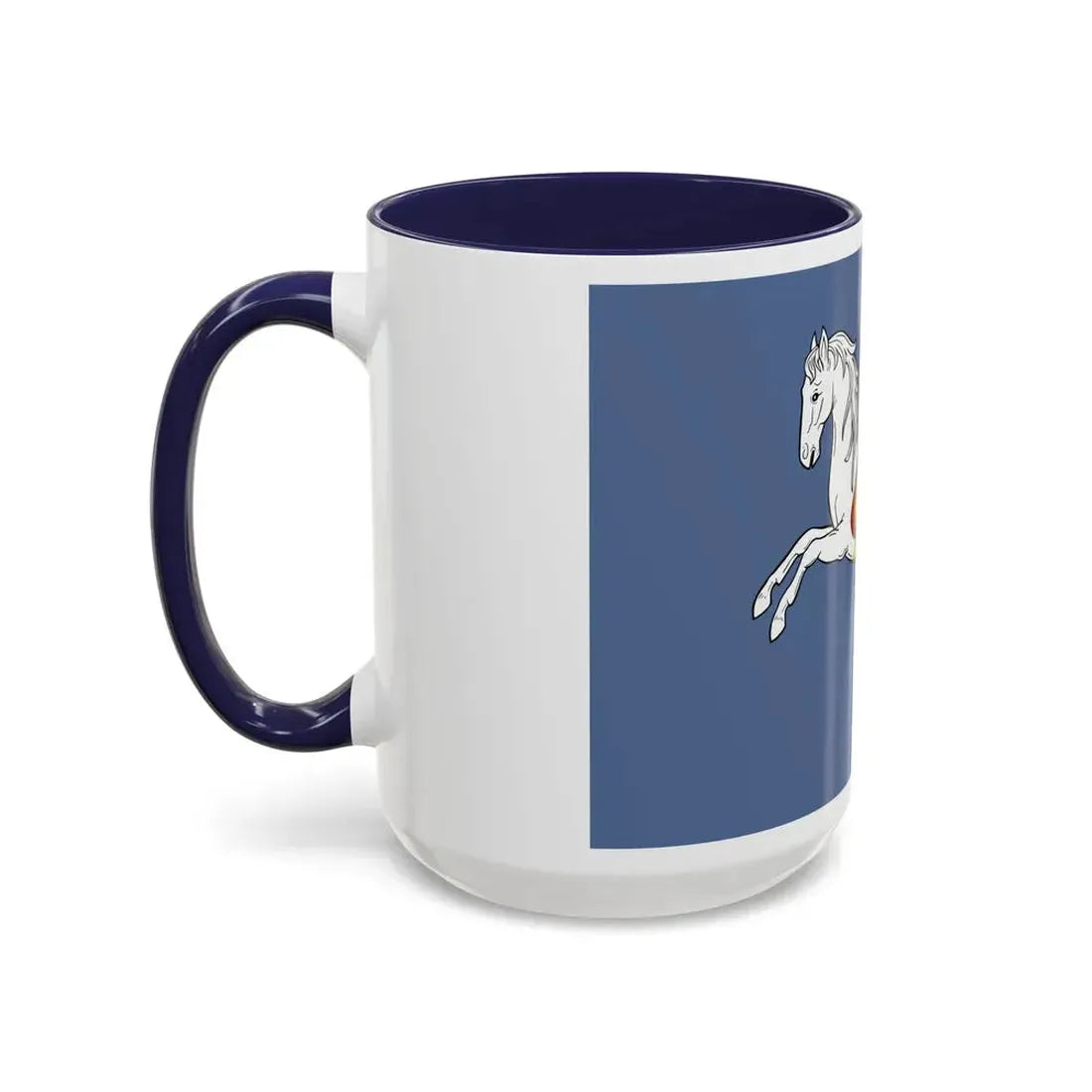 Flag of Ostrava Czech Republic - Accent Coffee Mug - Go Mug Yourself