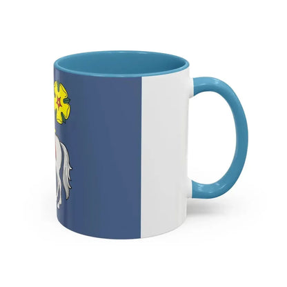Flag of Ostrava Czech Republic - Accent Coffee Mug - Go Mug Yourself