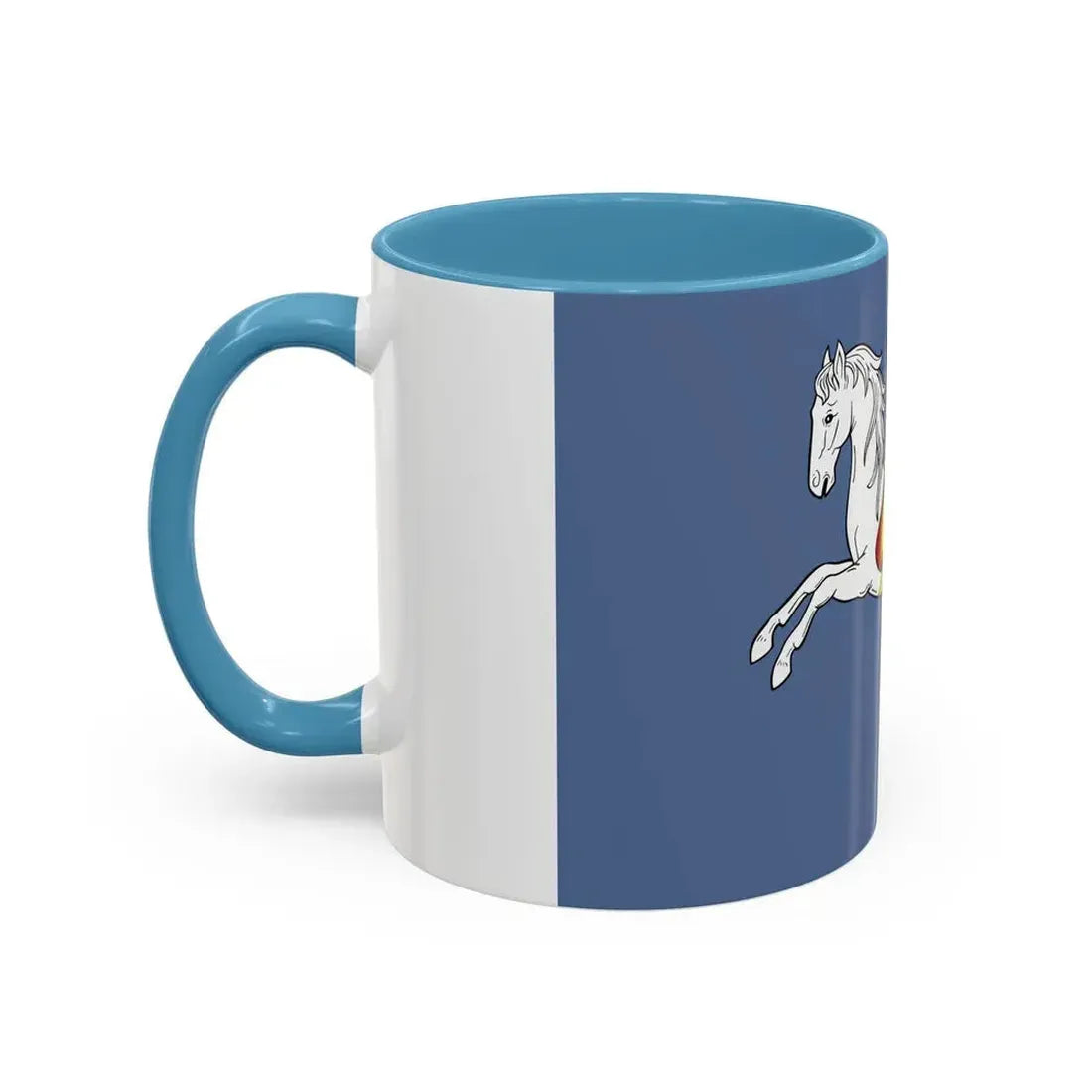 Flag of Ostrava Czech Republic - Accent Coffee Mug - Go Mug Yourself