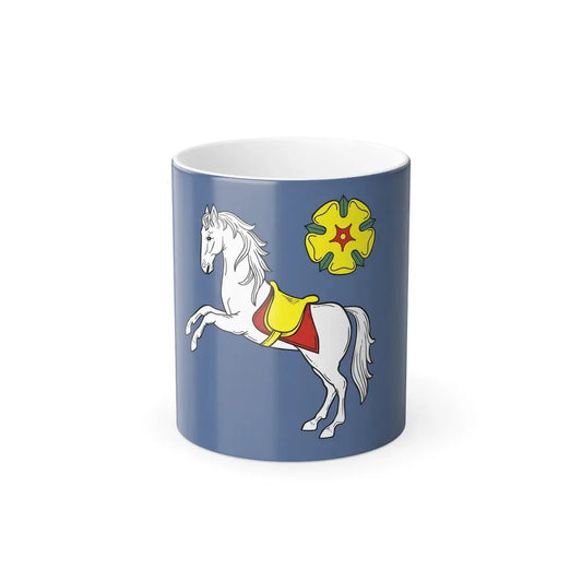 Flag of Ostrava Czech Republic - Color Changing Coffee Mug 11oz - Go Mug Yourself