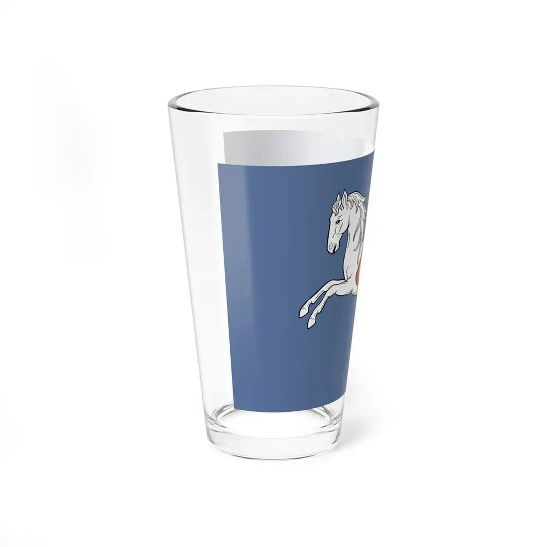 Flag of Ostrava Czech Republic - Pint Glass 16oz - Go Mug Yourself