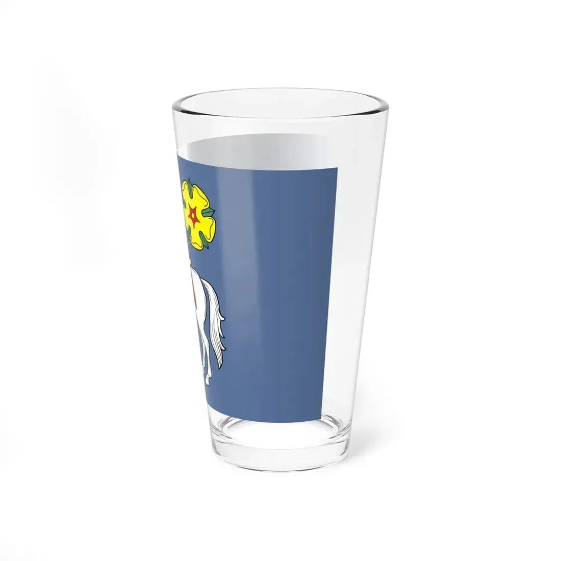 Flag of Ostrava Czech Republic - Pint Glass 16oz - Go Mug Yourself