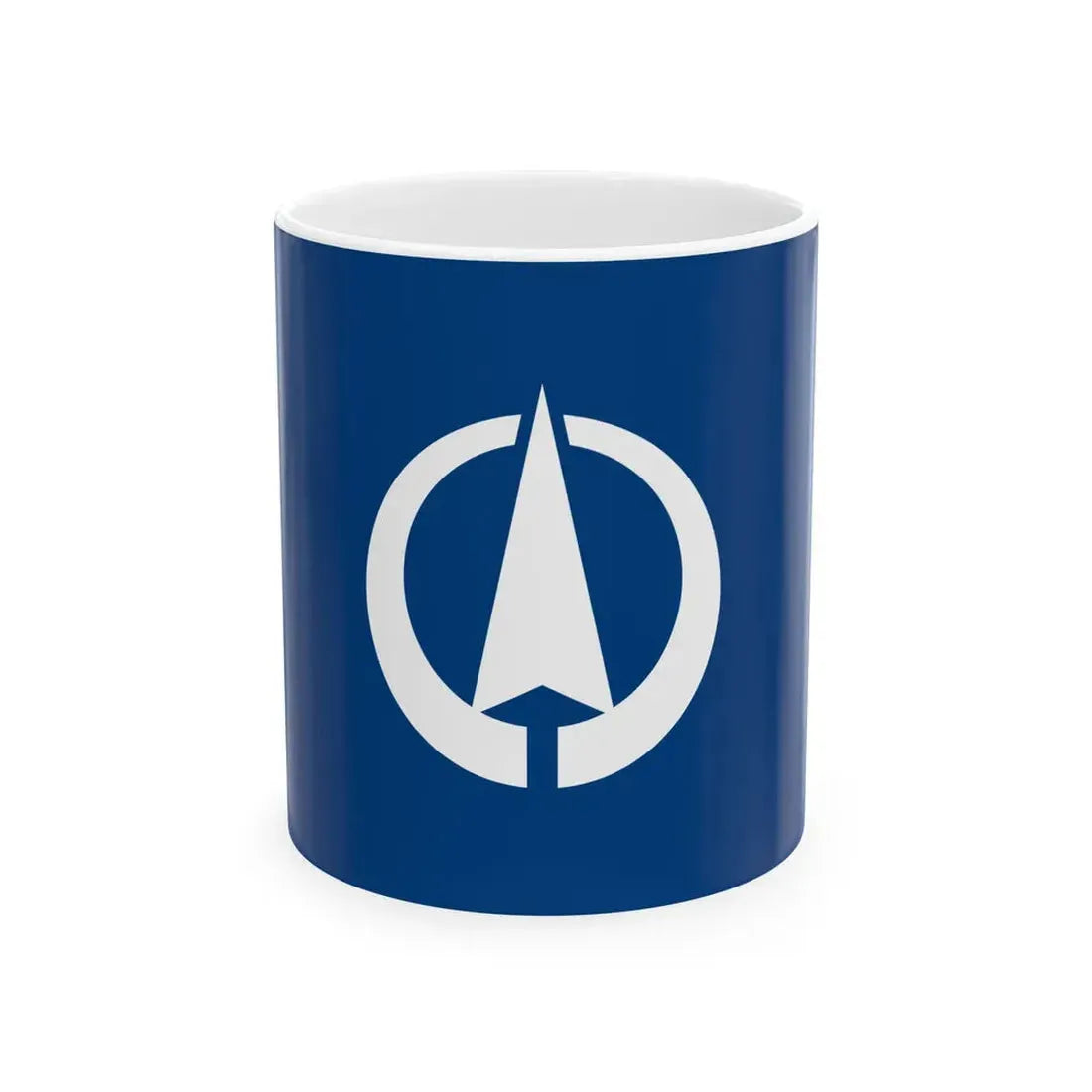 Flag of Osumi Kagoshima 1965-2005 (Japan) White Coffee Mug 11oz - Go Mug Yourself