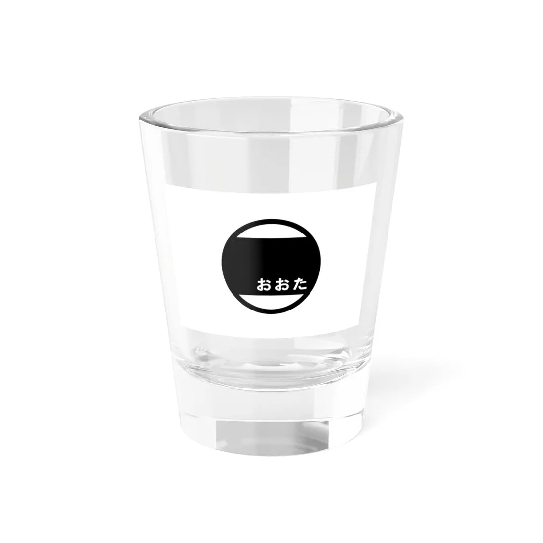 Flag of Ota Gunma (Japan) Shot Glass 1.5oz 1.5oz - Go Mug Yourself