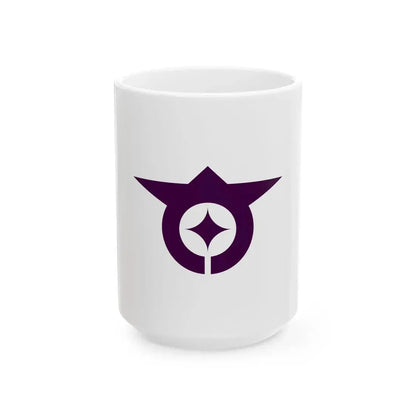 Flag of Ota Tokyo (Japan) White Coffee Mug 15oz - Go Mug Yourself