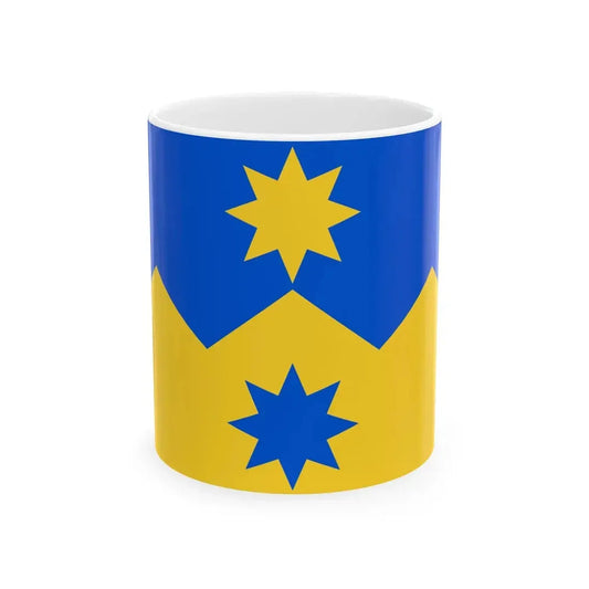 Flag of Otago (New Zealand) White Coffee Mug 11oz - Go Mug Yourself