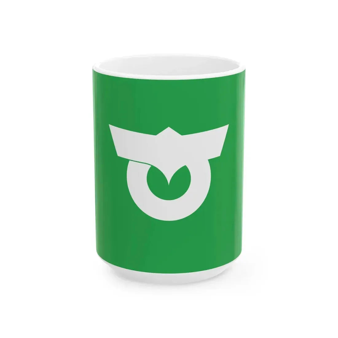 Flag of Otari Nagano (Japan) White Coffee Mug 15oz - Go Mug Yourself