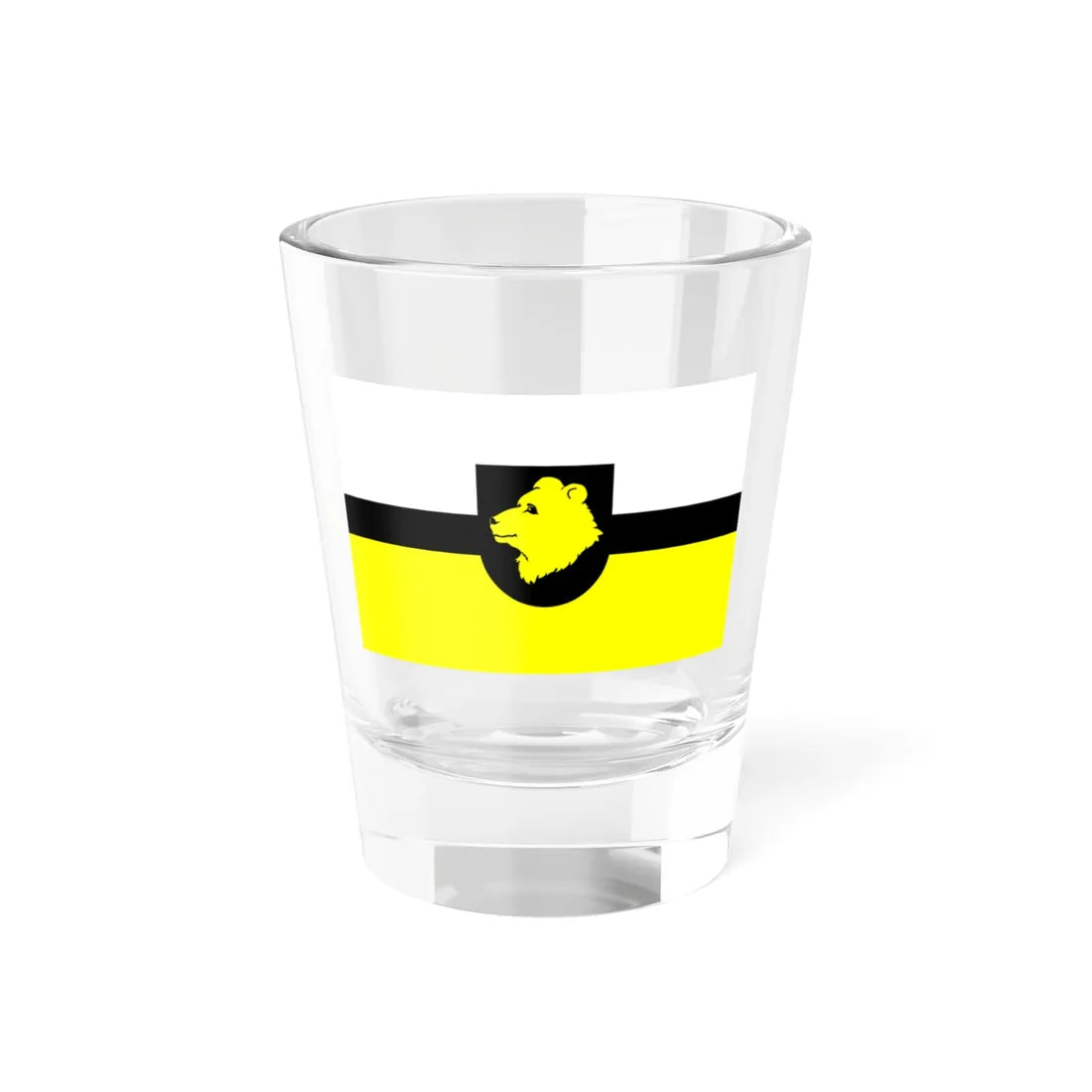 Flag of Otepää Parish (Estonia) Shot Glass 1.5oz 1.5oz - Go Mug Yourself