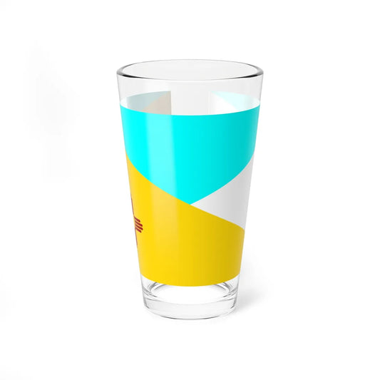 Flag of Otero County New Mexico (Mexico) Pint Glass 16oz 16oz - Go Mug Yourself