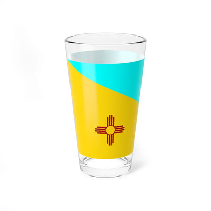 Flag of Otero County New Mexico (Mexico) Pint Glass 16oz - Go Mug Yourself