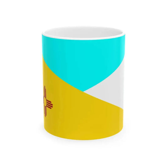 Flag of Otero County New Mexico (Mexico) White Coffee Mug 11oz - Go Mug Yourself