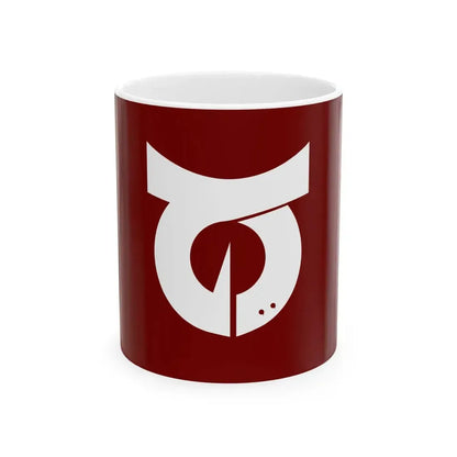 Flag of Otobe Hokkaido (Japan) White Coffee Mug 11oz - Go Mug Yourself