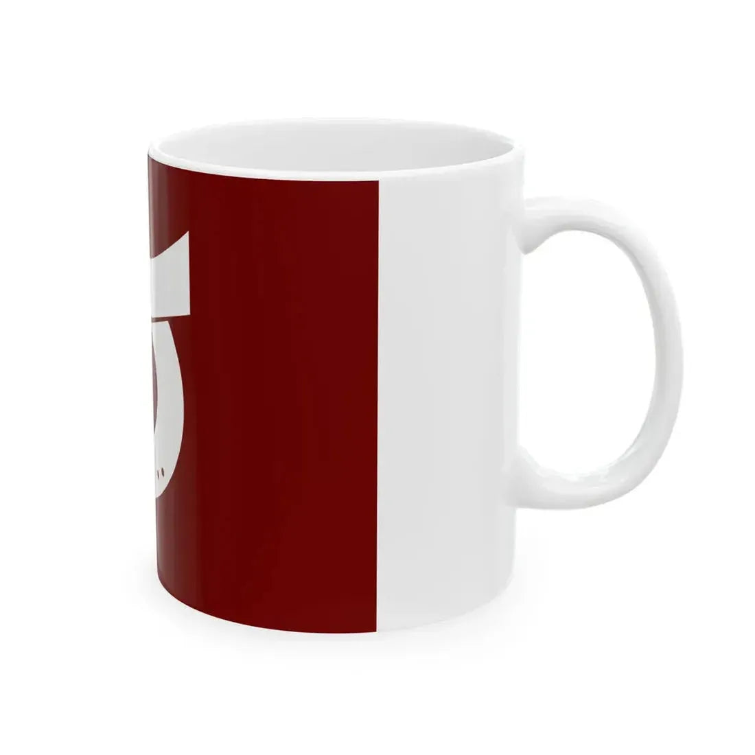 Flag of Otobe Hokkaido (Japan) White Coffee Mug - Go Mug Yourself