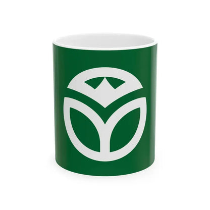 Flag of Otofuke Hokkaido (Japan) White Coffee Mug 11oz - Go Mug Yourself