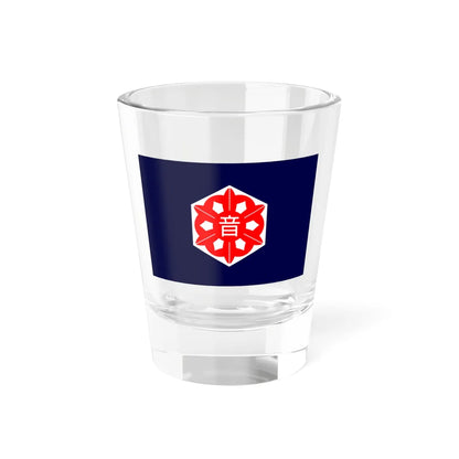 Flag of Otoineppu Hokkaido (Japan) Shot Glass 1.5oz 1.5oz - Go Mug Yourself