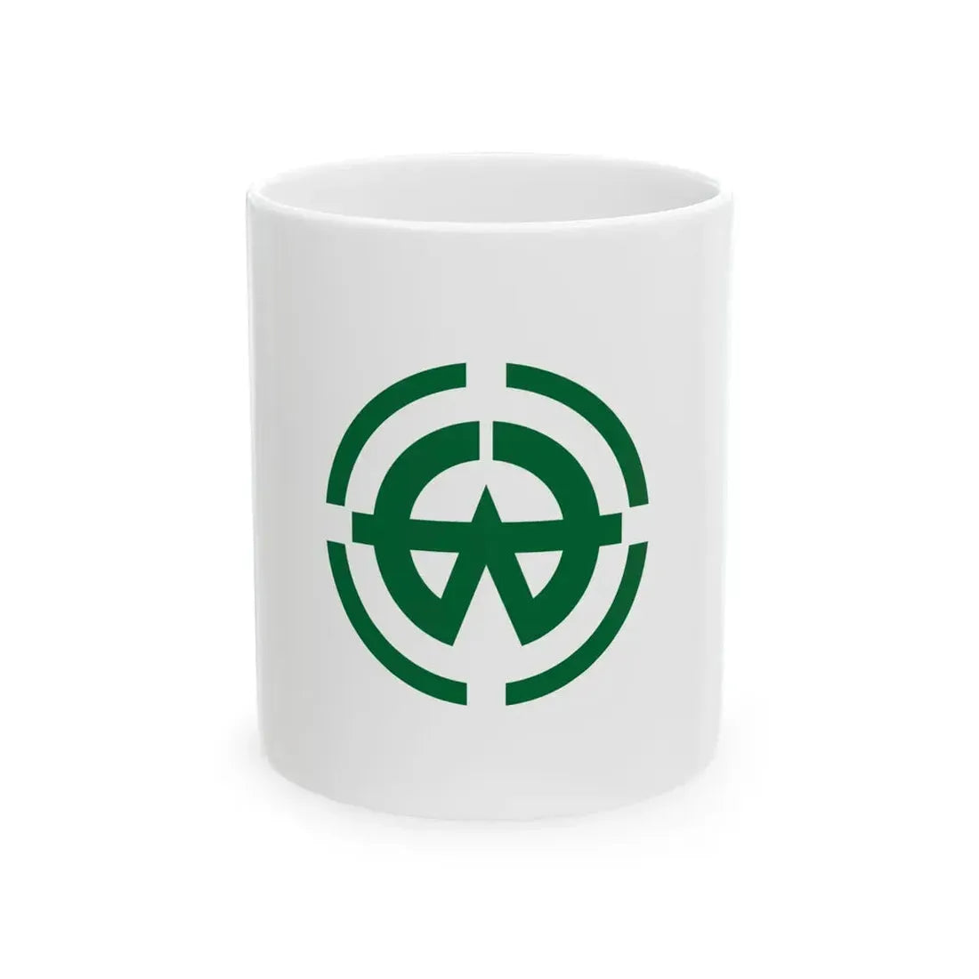 Flag of Otone Saitama 1964-2010 (Japan) White Coffee Mug 11oz - Go Mug Yourself