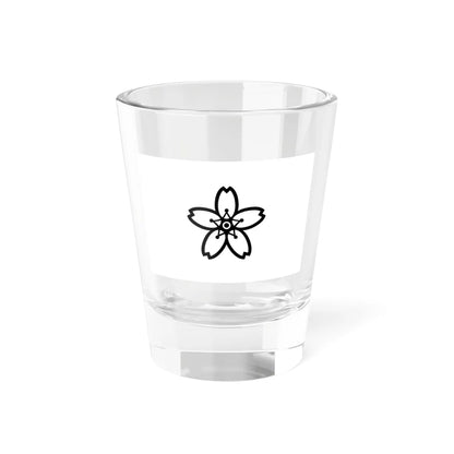 Flag of Otoshibe Hokkaido 1915-1957 (Japan) Shot Glass 1.5oz 1.5oz - Go Mug Yourself