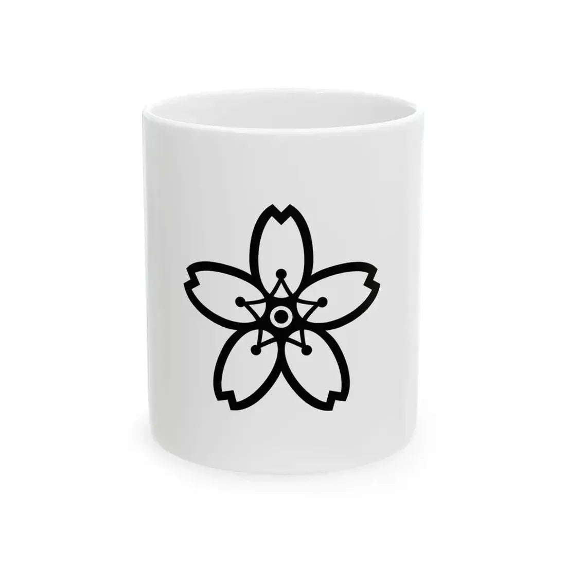 Flag of Otoshibe Hokkaido 1915-1957 (Japan) White Coffee Mug 11oz - Go Mug Yourself