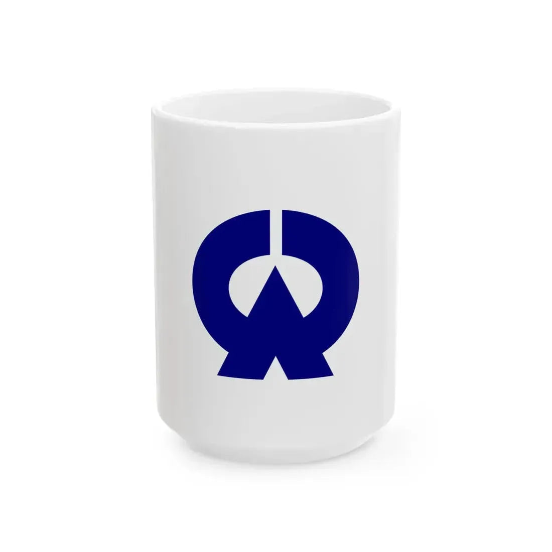 Flag of Otoyo Kochi (Japan) White Coffee Mug 15oz - Go Mug Yourself
