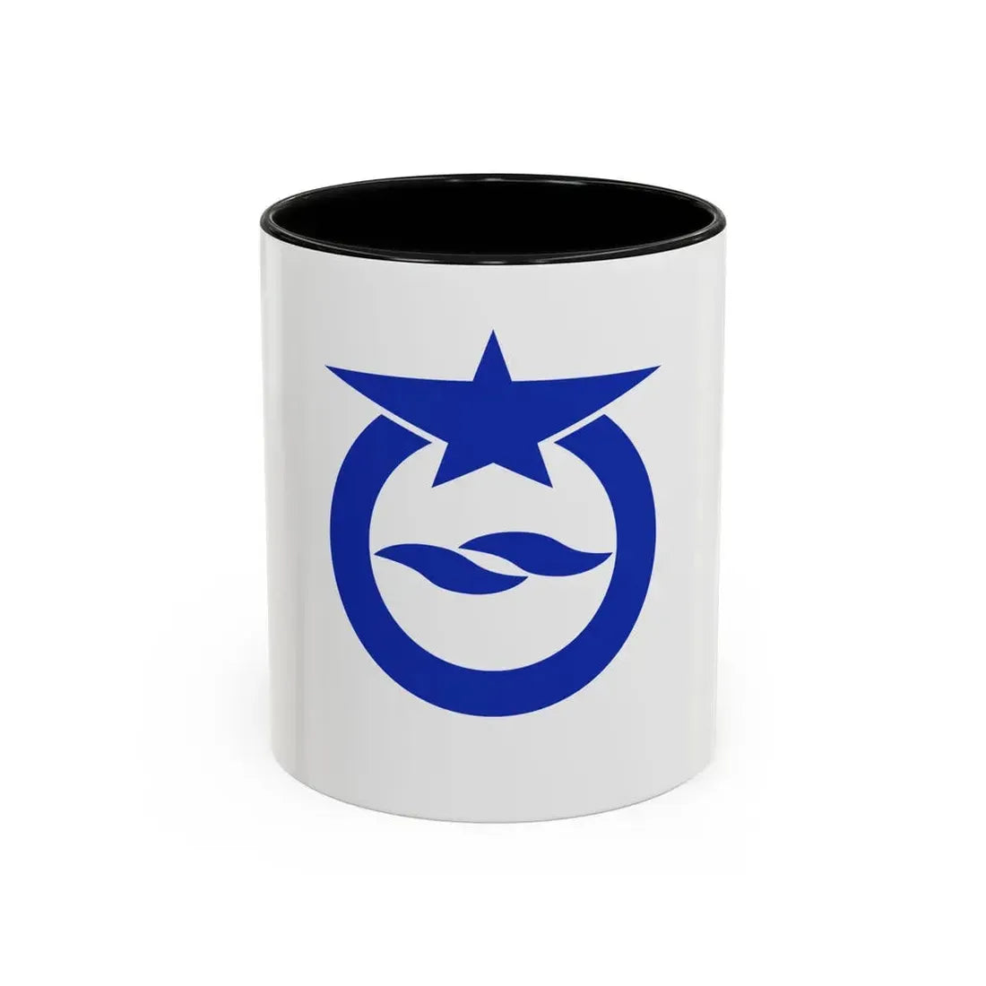 Flag of Otsu Shiga Japan - Accent Coffee Mug 11oz Black - Go Mug Yourself