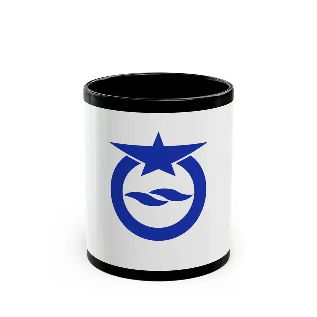 Flag of Otsu Shiga Japan - Black Coffee Mug 11oz - Go Mug Yourself