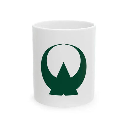Flag of Otsuki Kochi (Japan) White Coffee Mug 11oz - Go Mug Yourself