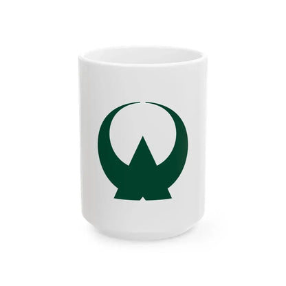 Flag of Otsuki Kochi (Japan) White Coffee Mug 15oz - Go Mug Yourself