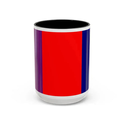 Flag of Ottawa 1902 to 1987 Canada - Accent Coffee Mug 15oz Black - Go Mug Yourself