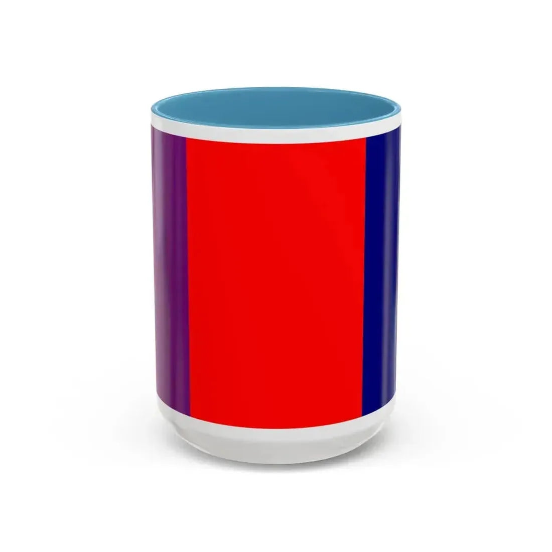 Flag of Ottawa 1902 to 1987 Canada - Accent Coffee Mug 15oz Light Blue - Go Mug Yourself