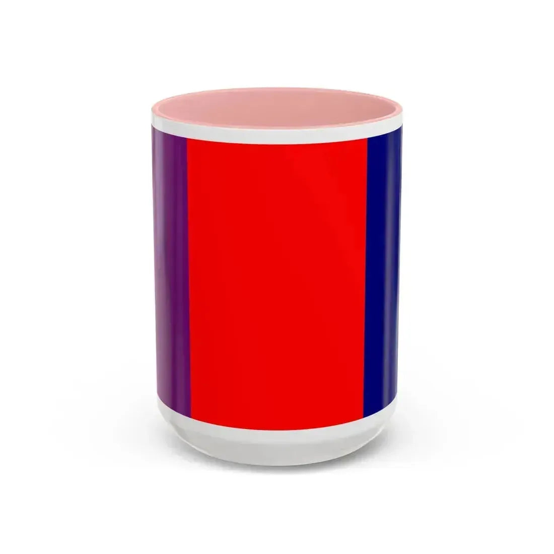 Flag of Ottawa 1902 to 1987 Canada - Accent Coffee Mug 15oz Pink - Go Mug Yourself