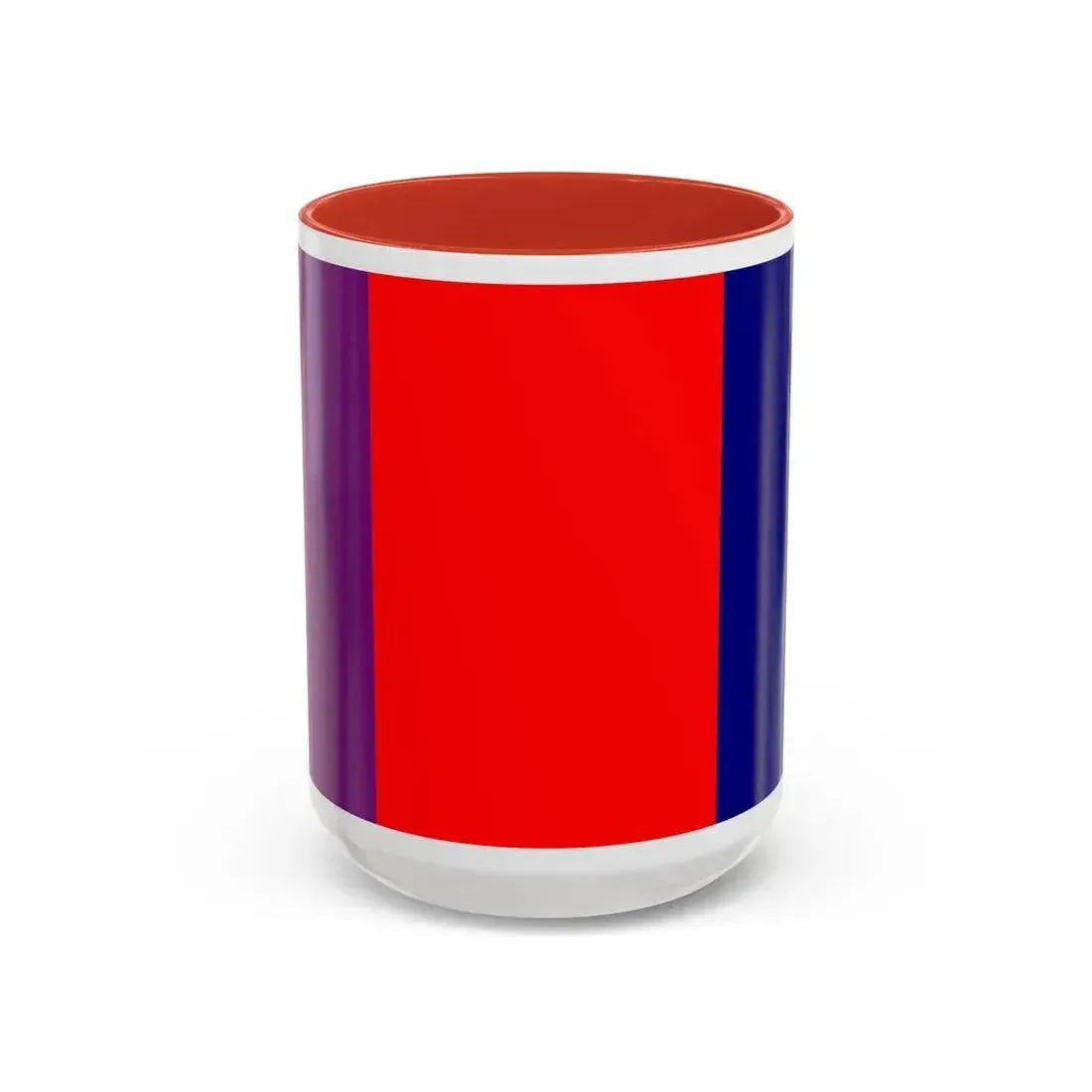 Flag of Ottawa 1902 to 1987 Canada - Accent Coffee Mug 15oz Red - Go Mug Yourself
