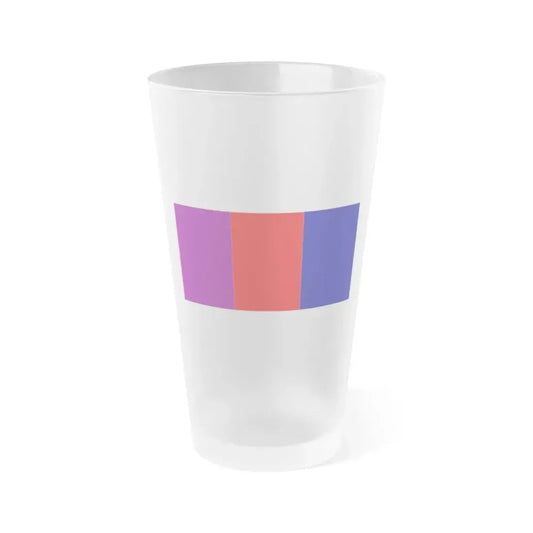 Flag of Ottawa 1902 to 1987 Canada - Frosted Pint Glass 16oz 16oz Frosted - Go Mug Yourself