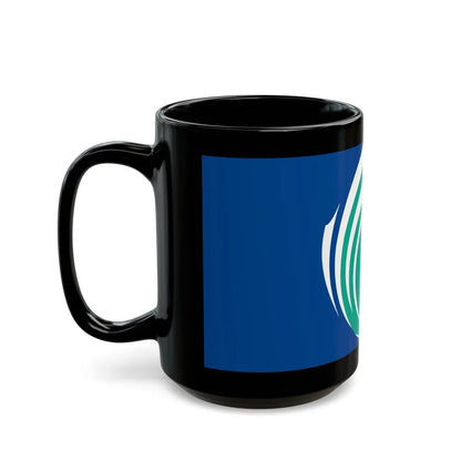 Flag of Ottawa Ontario Canada - Black Coffee Mug-Go Mug Yourself