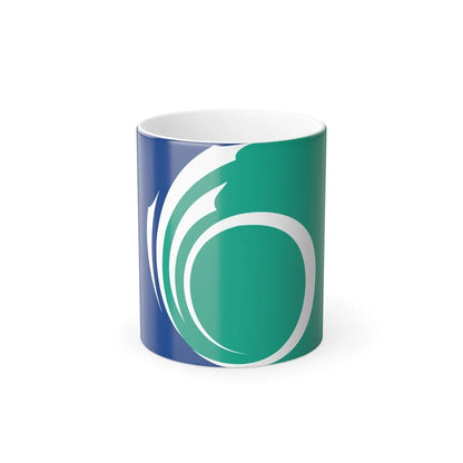 Flag of Ottawa Ontario Canada - Color Changing Coffee Mug-11oz-Go Mug Yourself