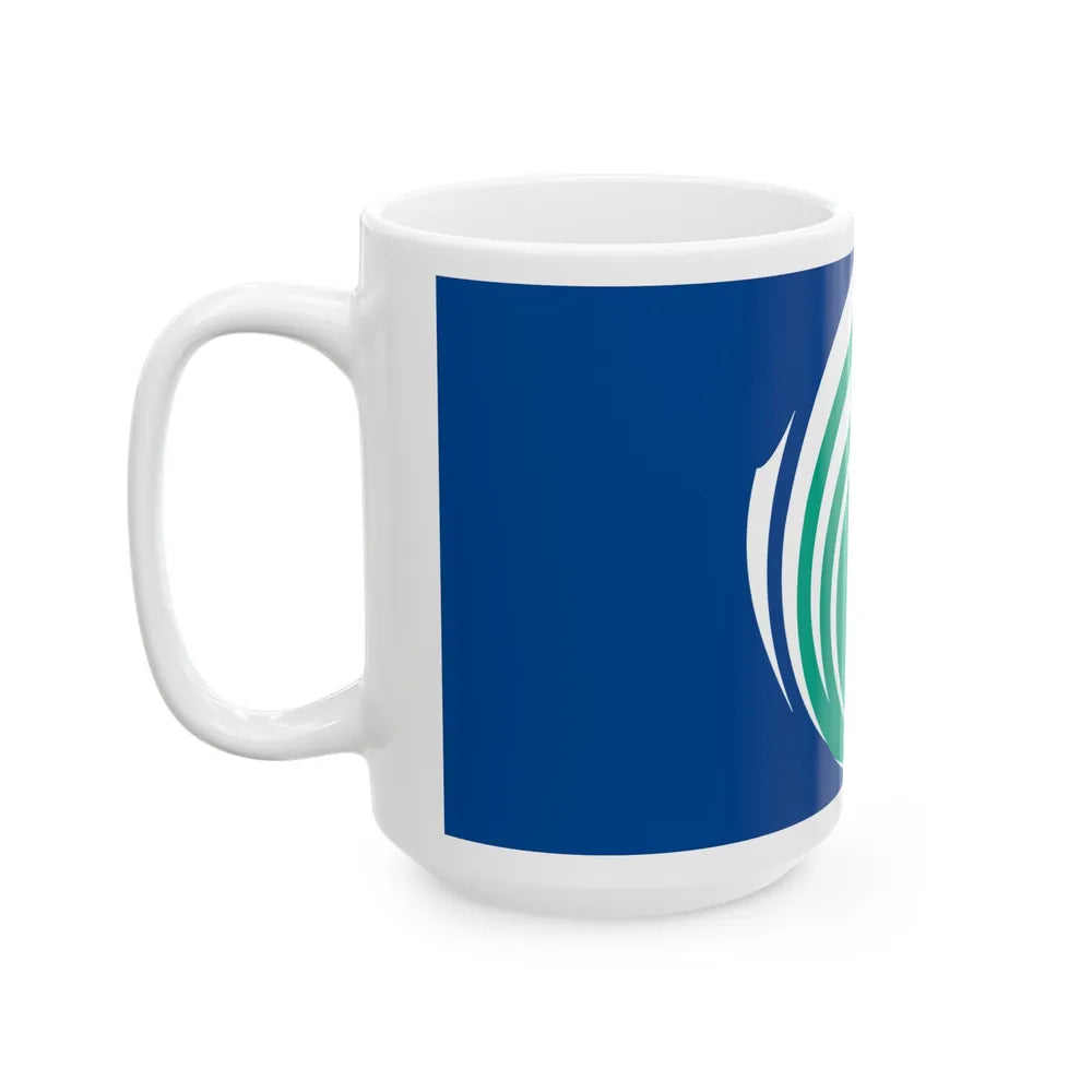 Flag of Ottawa Ontario Canada - White Coffee Mug-Go Mug Yourself