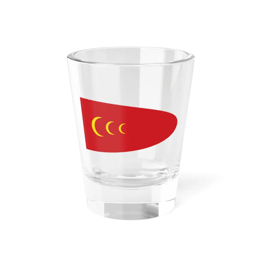 Flag of Ottoman Tunisia 1685 (Tunisia) Shot Glass 1.5oz 1.5oz - Go Mug Yourself